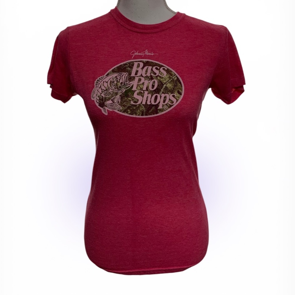 Bass Pro Shops Pink Graphic Tee